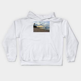 Siquijor Sunset with Returning Boatmen Kids Hoodie